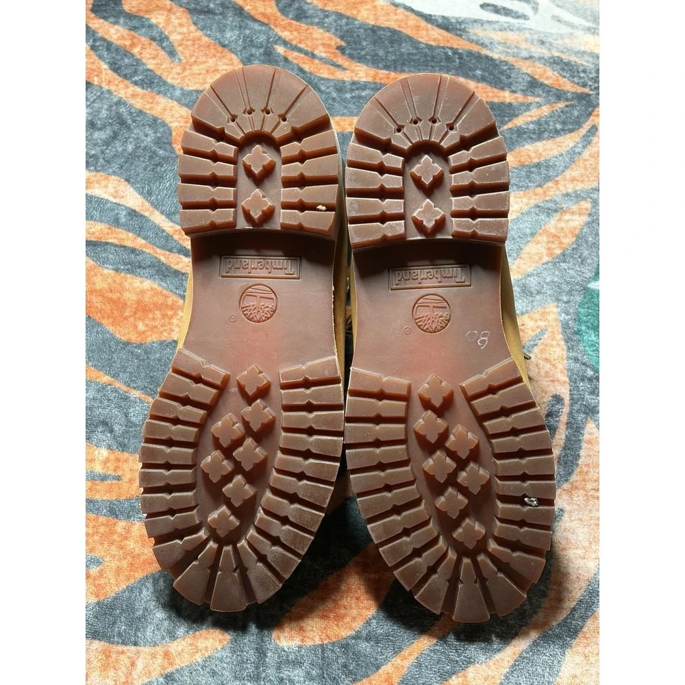 Timberland 6 Inch Wheat Boots Men's Sz 10.5 TB 10061, Made Dominican Republic